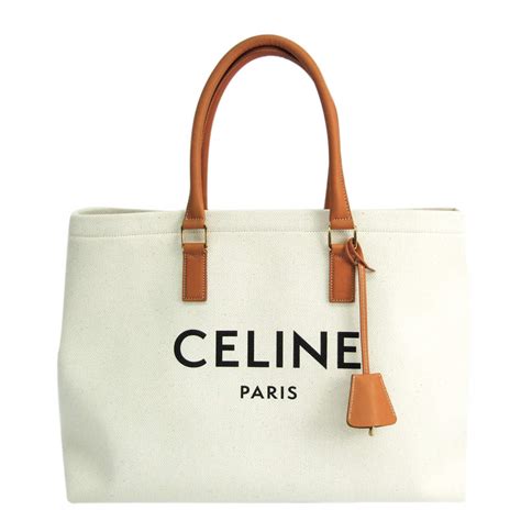 celine canvas bag tote|Celine shopper tote bag.